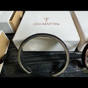 Gigi Martini Hair Tie The Bracelet Silver And Gold (color)